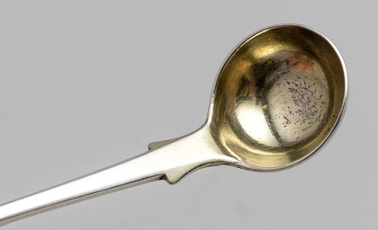 Rare Cape Silver Condiment Ladle - Lawrence Twentyman